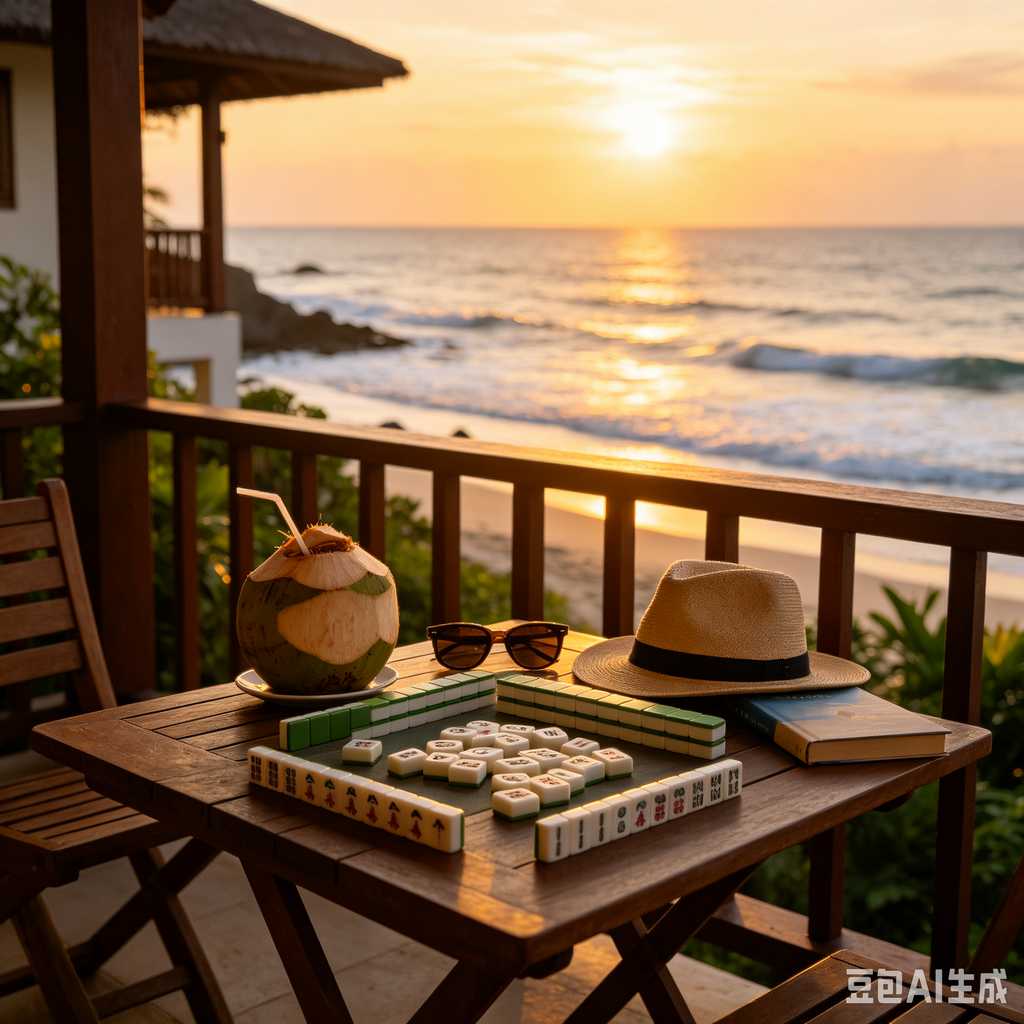 hotel entertainment mahjong set