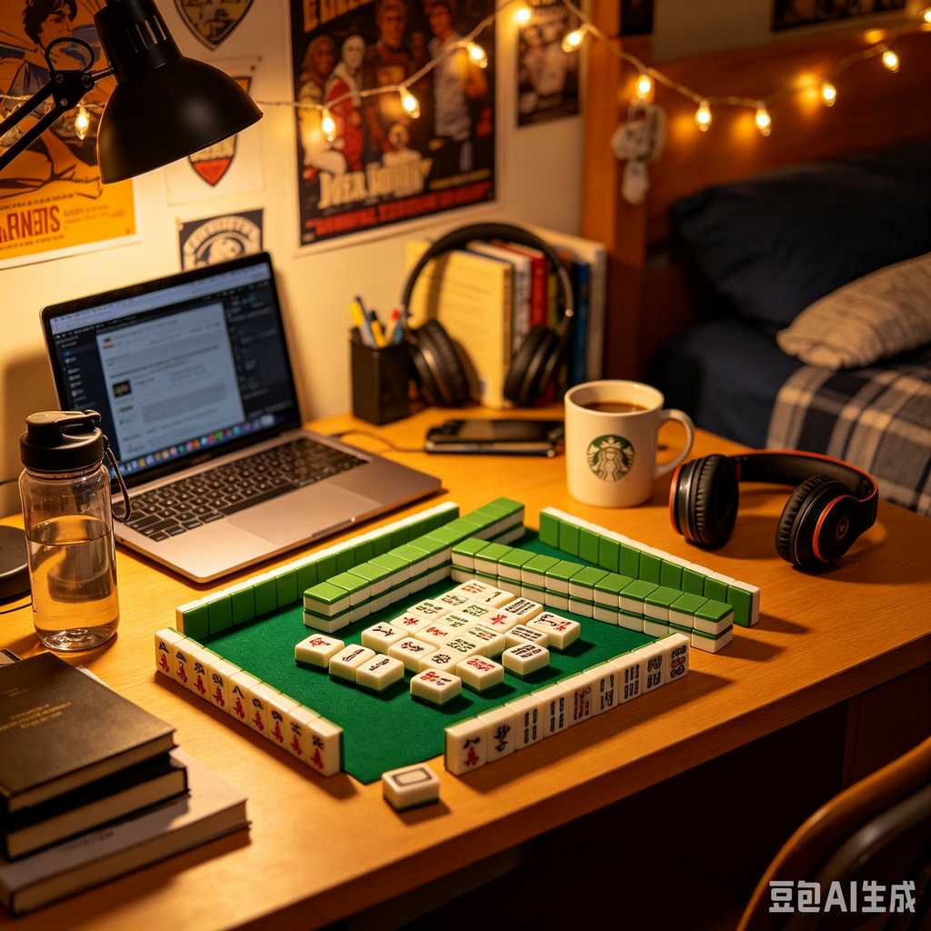 small mahjong mat portable