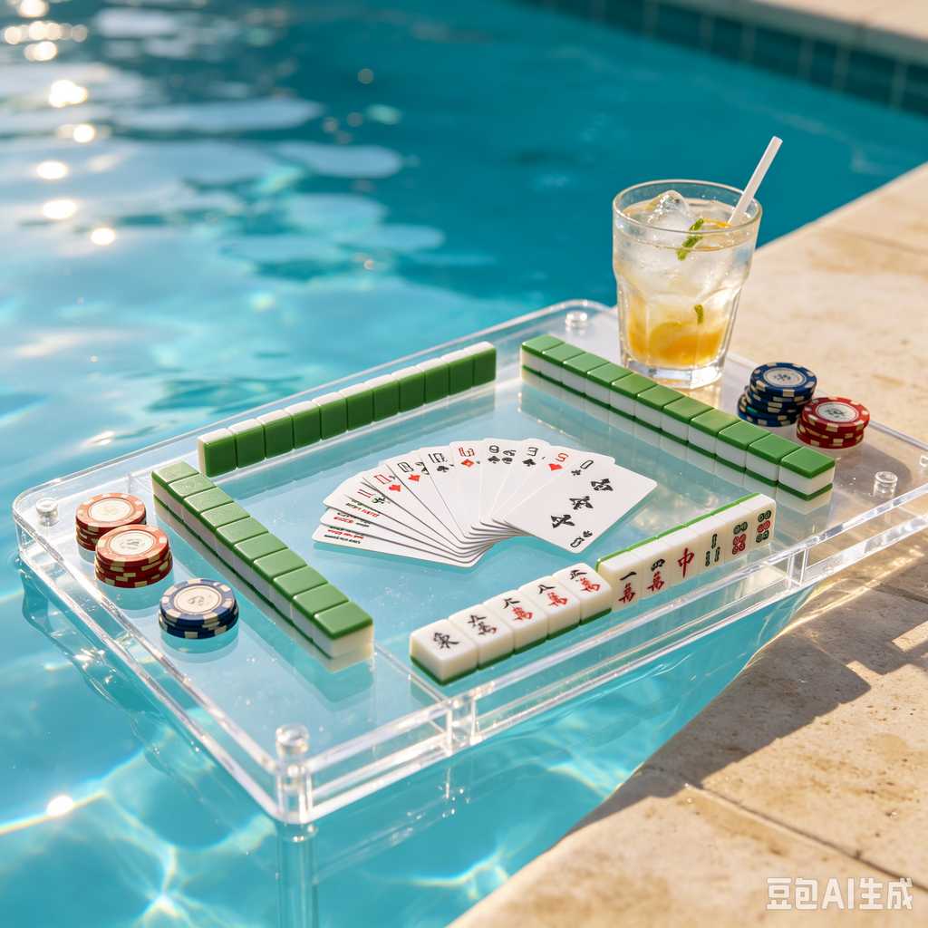 acrylic mahjong push tool