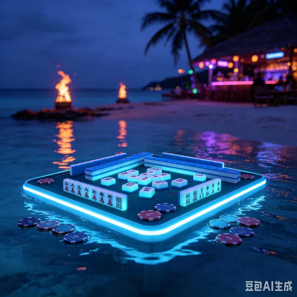 retro vintage mahjong set